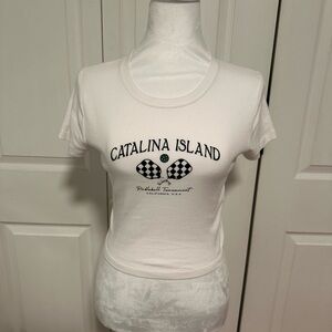 NWOT Hollister Catalina Island White Women's Top